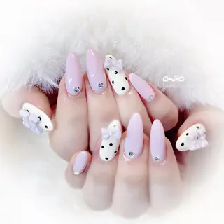 ネイル Lavender nail·中島公園のネイルデザイン