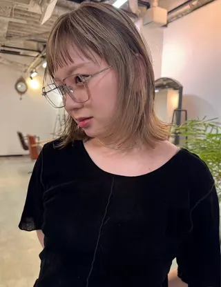 カラー 大塚 愛実のヘアスタイル