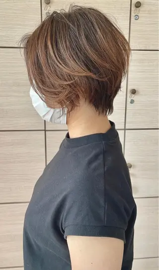 ショート りきまる けんとのヘアスタイル