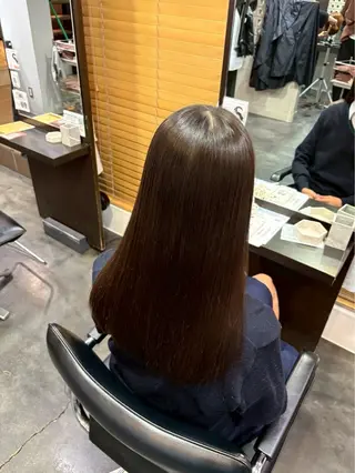 カラー 瀬田/顔周りカット/ レイヤー/石田亜弥のヘアスタイル