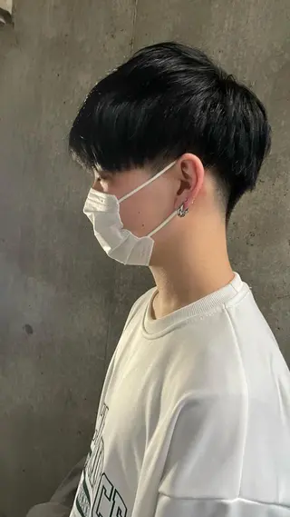 メンズ もりたみかこ 美容師お休み中のヘアスタイル