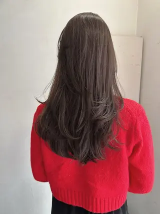 ロング カラー レイヤーカット✂️ 横浜No1♡下鳥翔子のヘアスタイル