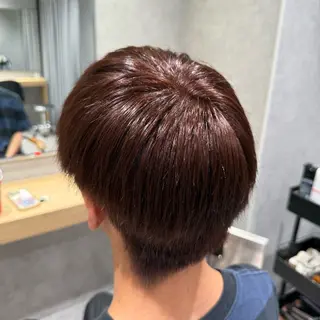 ショート カラー メンズ 髙栁 公暉🇰🇷💫のヘアスタイル