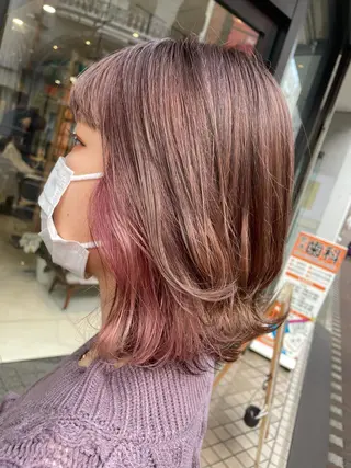 ミディアム 【代表】ショート カット平川のヘアスタイル