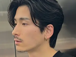 パーマ メンズ フェザーパーマ原宿 fifth 凜空のヘアスタイル