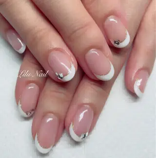 ネイル モチの良さ◉ フィルインネイル♡のネイルデザイン