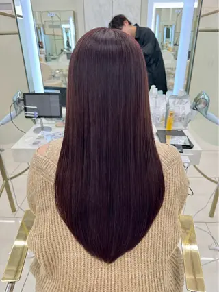 ロング カラー 이상우(イサンウ) COAginzaのヘアスタイル