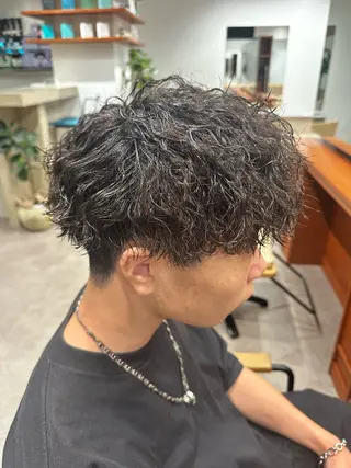 パーマ メンズ walt hayatoのヘアスタイル