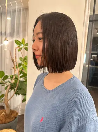 ミディアム 🩵HOLLY🩵 ブリーチ🩵カレンのヘアスタイル