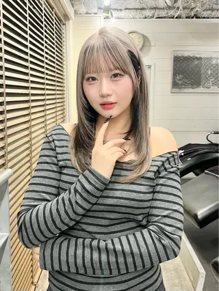 ロング 暖色カラー/レイヤー カット☁️MEI☁️のヘアスタイル