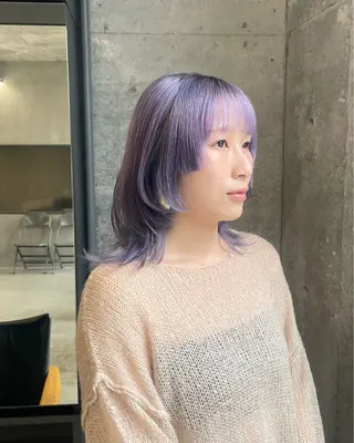 カラー 佐伯 和佳のヘアスタイル