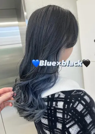 ロング カラー 🫧‪Ameri🫧 Emma ecoleのヘアスタイル