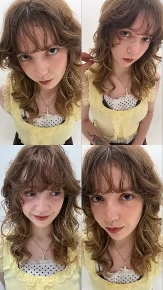 ロング ヘアアレンジ ヨシノ マナウのヘアスタイル