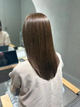 セミロング ✨NEW OPEN/ 美髪矯正/山田千里✨のヘアスタイル