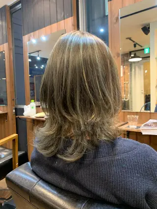 ミディアム 新越谷|全席個室| YASUOKAのヘアスタイル