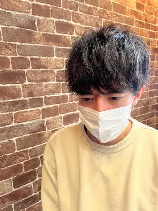 ショート カラー パーマ ヘアアレンジ メンズ キッズ ネイル マツエク・マツパ アイブロウ 久木原 ゆりのヘアスタイル