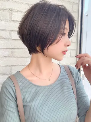 ショート カラー 平川 一真のヘアスタイル