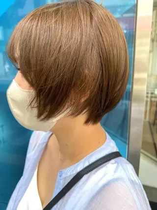 ショート カラー k jの眉毛・アイブロウイメージ