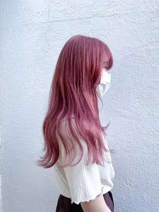 ロング 清家 浩貴のヘアスタイル