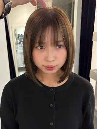 ミディアム カラー 村田 りょうやのヘアスタイル