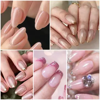 ネイル モチの良さ◉ フィルインネイル♡のネイルデザイン