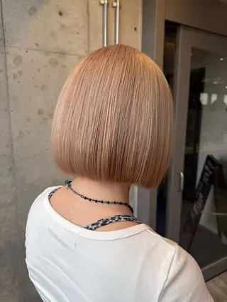 ショート カラー 柔め透明感血色カラー 暖色/レイヤー/ゆいのヘアスタイル