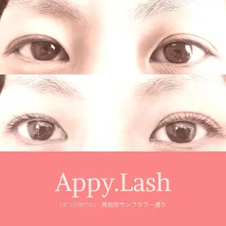 マツエク・マツパ まつげと眉の専門店 Appy.Lashのマツエク・マツパデザイン