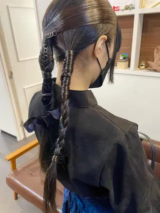 ロング カラー ヘアアレンジ layer cut 店長/MIKUのその他イメージ