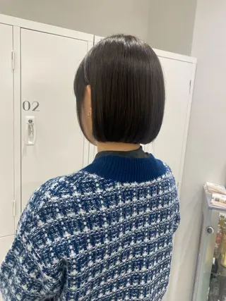 ミディアム カラー ヘアアレンジ ボブ /ニュアンス/ satomi🧸💖のヘアスタイル