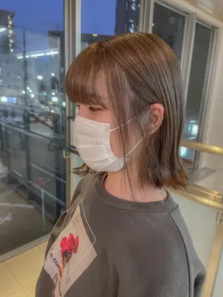 カラー 竹尾 優斗のヘアスタイル