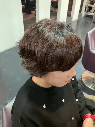 カラー CUT純 キリナのヘアスタイル