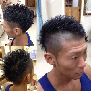 メンズ 飯盛 和樹のヘアスタイル