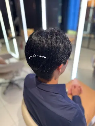ショート カラー メンズ 🤍たむら みなみ 銀座🤍のヘアスタイル