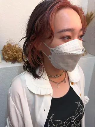 カラー cana 札幌レイヤースタイルのヘアスタイル