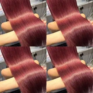セミロング カラー ブリーチなし透明感 カラー🤍ྀིきららのヘアスタイル