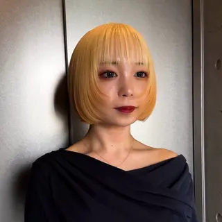 ショート カラー 柔め透明感血色カラー 暖色/レイヤー/ゆいのヘアスタイル