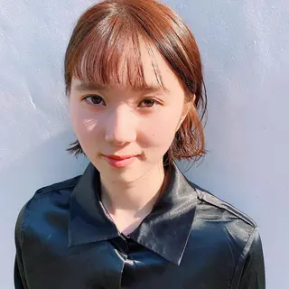 ショート カラー 中川 竜誠のヘアスタイル