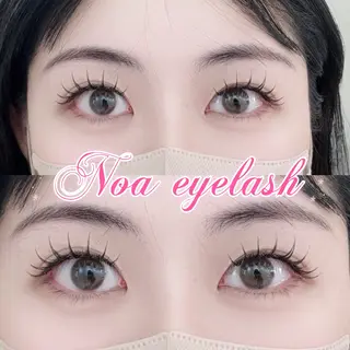 マツエク・マツパ Noa eyelashのマツエク・マツパデザイン