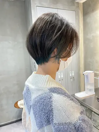 ショート カラー 華 /ショート/ボブのヘアスタイル
