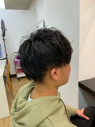 ミディアム 藏本 剛史のヘアスタイル