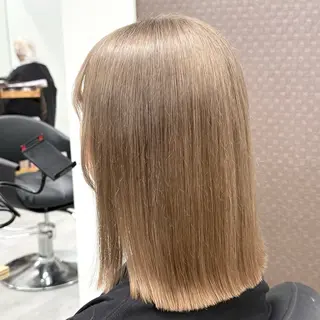 ミディアム カラー Runa/心斎橋 /ハイトーンのヘアスタイル
