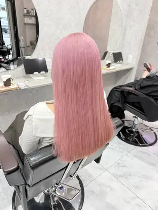ロング カラー 🌺ハイトーン🌺 矢葺 なぎさ🌺🌺のヘアスタイル
