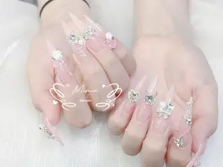 ネイル yukina 長さ出しネイル専門店のネイルデザイン