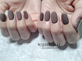 ネイル WHITE NAIL ホワイトネイルのネイルデザイン