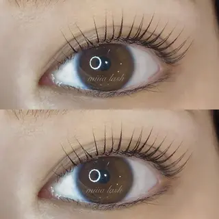マツエク・マツパ miiia lash＊erinaのマツエク・マツパデザイン