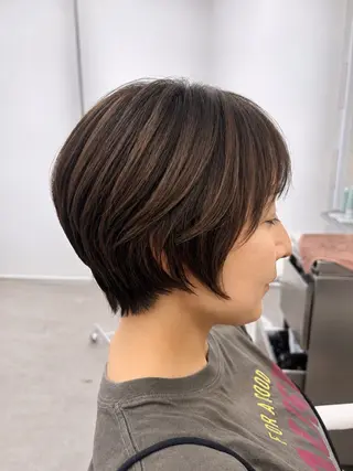 ショート 関山浩平ショート /ボブ/ヘアセットのヘアスタイル