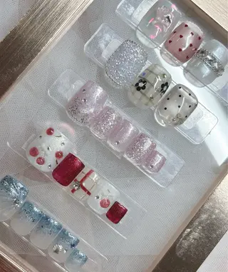 ネイル kaho  🧸🎀 RiLionのネイルデザイン