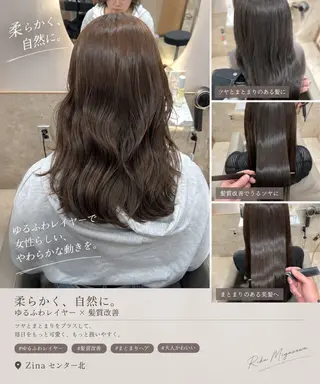 セミロング ✨メンズパーマ✨ 赤味除去カラー／理久のヘアスタイル