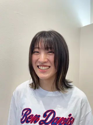 カラー 金森 実海のヘアスタイル