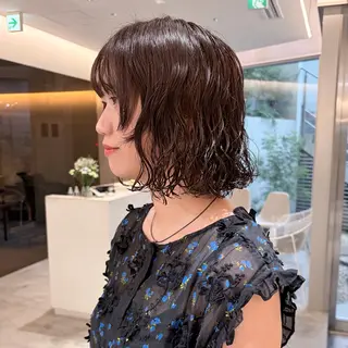 ショート レイヤーカット🪄 ヘアセット🪄シホのヘアスタイル